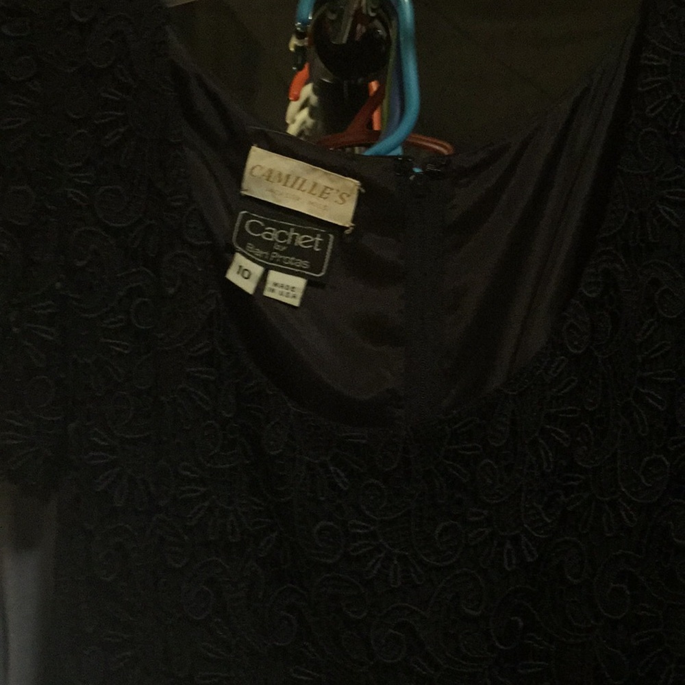 Black formal dress